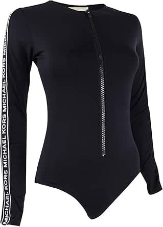 michael kors long sleeve bathing suit